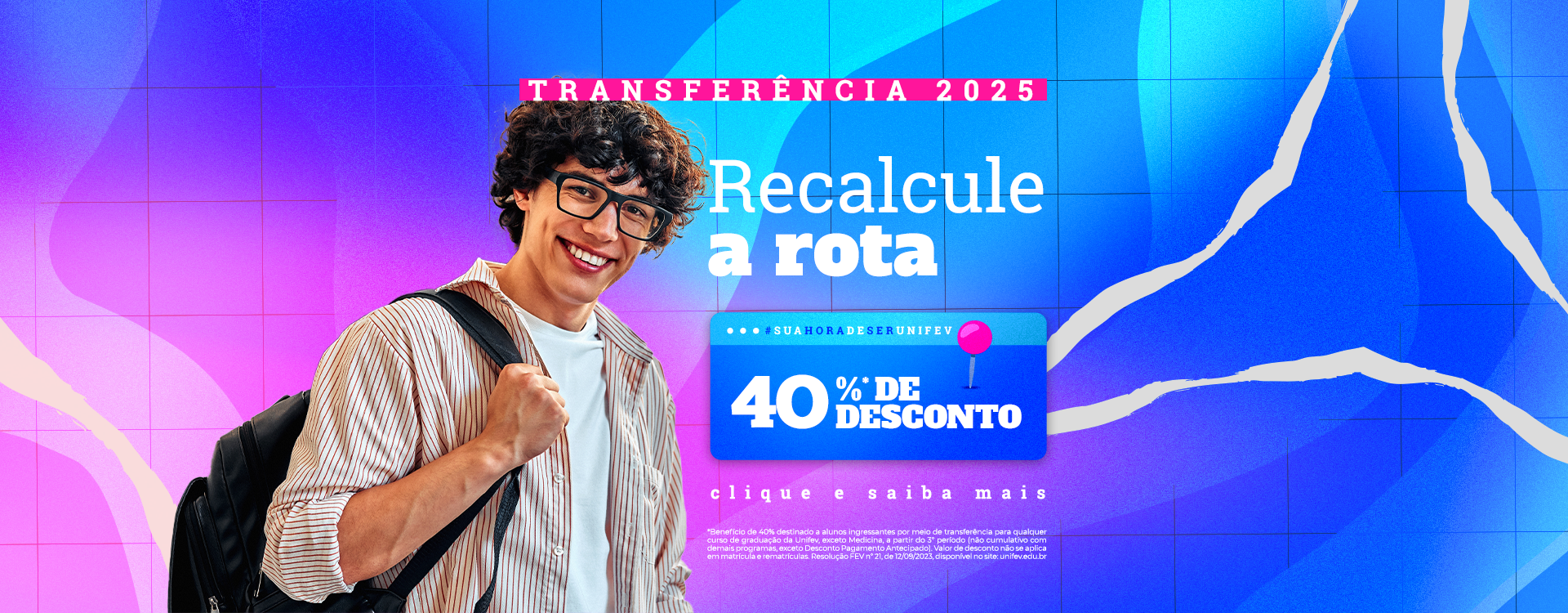 Vantagens de ser Unifev