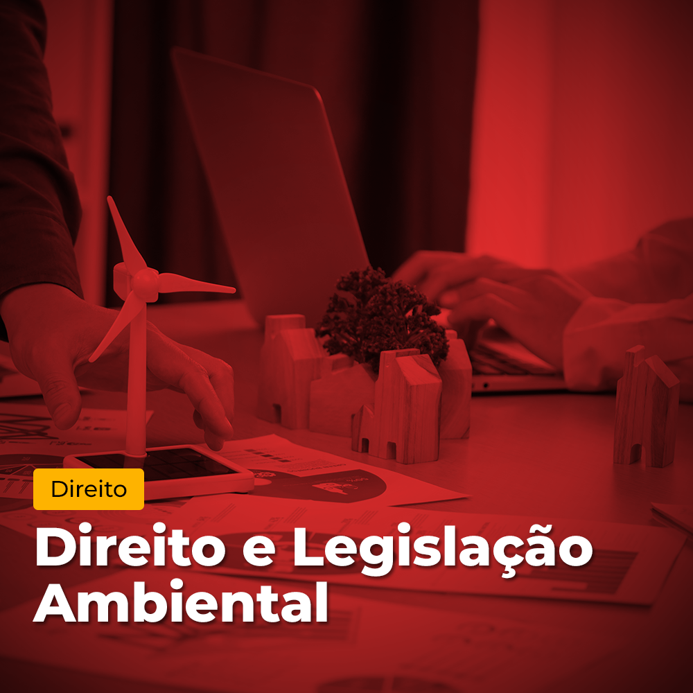 Arte de divulgação do evento EAD - Microcertificação - Direito e Legislação Ambiental