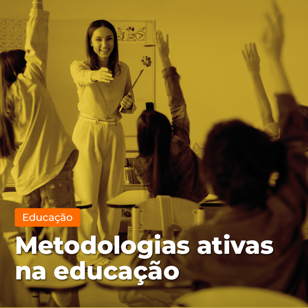 Arte de divulgação do evento EAD - Microcertificação - Metodologias ativas na educação