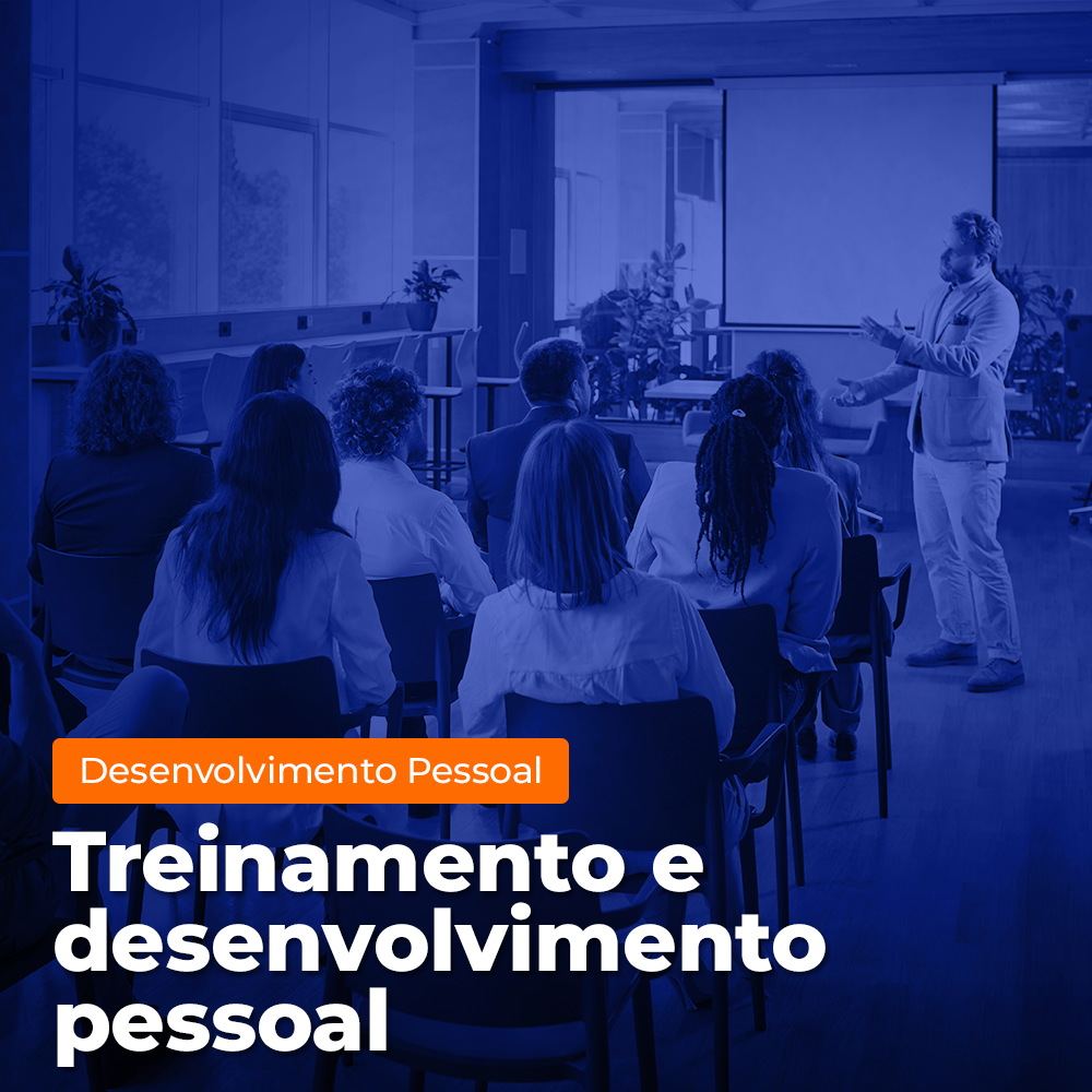 Arte de divulgação do evento EAD - Microcertificação - Treinamento e Desenvolvimento de Pessoas
