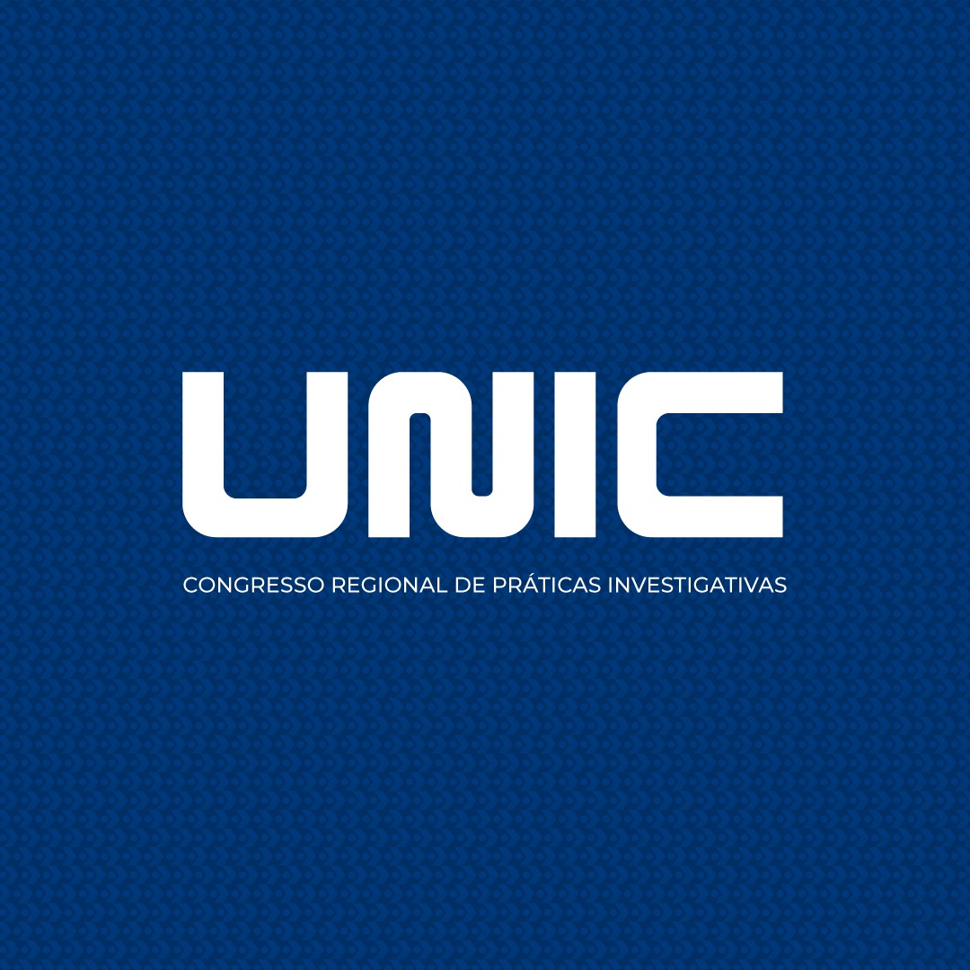 Arte de divulgação do evento XXII UNIC - CONGRESSO REGIONAL DE PRÁTICAS INVESTIGATIVAS