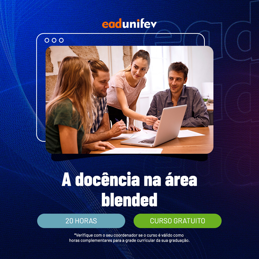 Arte de divulgação do evento 2025 - EAD - A docência na era Blended